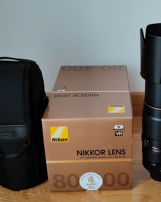 Obiettivo Nikon (NITAL) nikon 80-400mm f/4.5-5.6 G