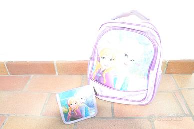 Zaino asilo Disney Frozen I + Portafoglio