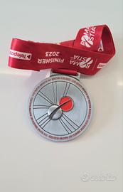 Medaglia Finisher Half Marathon RomaOstia 2023