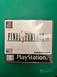 Final Fantasy IX PS1 originale PAL ITA black label