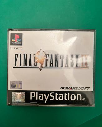 Final Fantasy IX PS1 originale PAL ITA black label