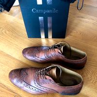 Scarpe Campanile, francesina con laccio duilio