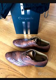 Scarpe Campanile, francesina con laccio duilio