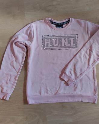 felpa donna Hunt colore Rosa taglia M - H.U.N.T.  