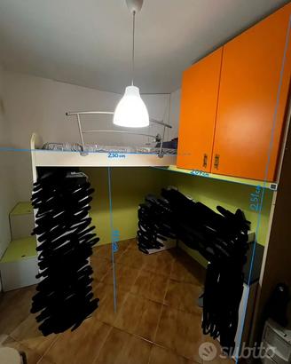 Camera intera già smontata