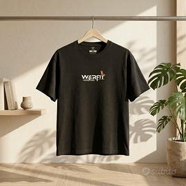 T shirt, insane stone, team volpe, nero, M