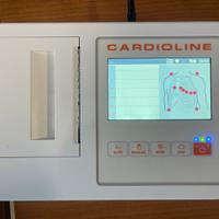 ECG CARDIOLINE 100L con accessori