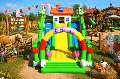 Scivoli Gonfiabili per Bambini per Parchi Gioco