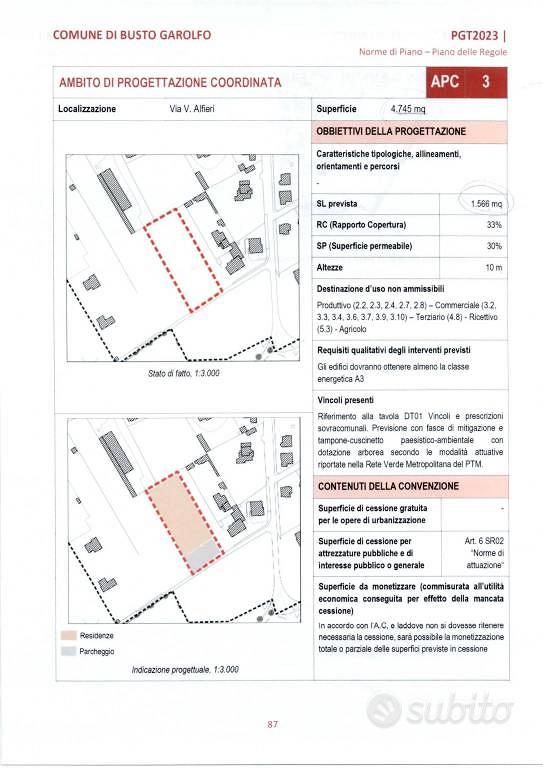 Terreno di 7560 m² a Busto Garolfo - Vista 5