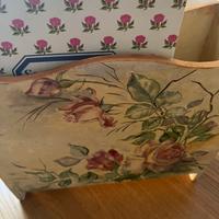 Porta riviste o libri, in legno ,