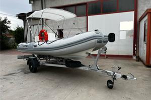 Gommone 480 + carrello + fuoribordo 40