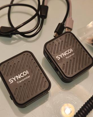 SYNCO G1(A1) Microfono Wireless Professionale