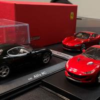 Ferrari Portofino + Alfa Romeo 8C - 1/43
