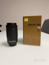 Nikon obiettivo - Nikkor DX  70-300mm ED VR