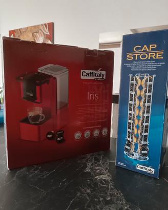 Macchina caffè e portacapsule Caffitaly 