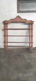 CREDENZA - MENSOLA A MURO ANTICA ANNI 50