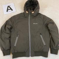 Giubbino Champion con cappuccio taglia 2XL verde