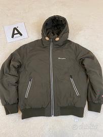 Giubbino Champion con cappuccio taglia 2XL verde