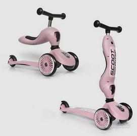 Bici senza pedali e monopattino