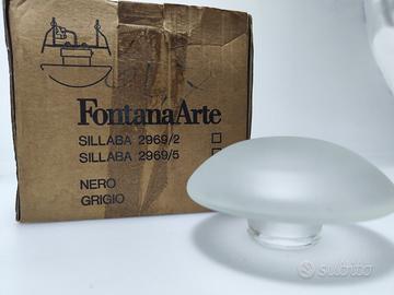 SOLO VETRO PER LAMPADA FONTANA ARTE SILLABA 2969/5