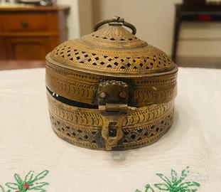 Scatole indiana antica porta spezie o porta gioie