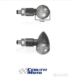 Coppia frecce led fumé chaft bobber custom special