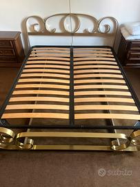 Rete con doghe in legno pari a nuovo