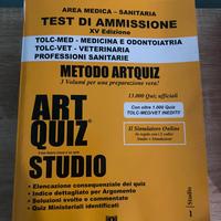Test ammissione Area medica sanitaria