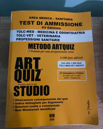 Test ammissione Area medica sanitaria