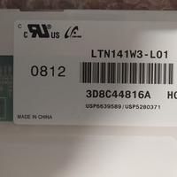 DISPLAY SONY VAIO 14.1  VGN-CS21S WXGA