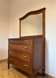 Camera da letto in legno: Armadio, Comò e Comodini