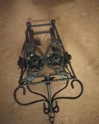 Lampadari ferro battuto