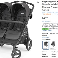Passeggino gemellare Peg Perego Book For Two