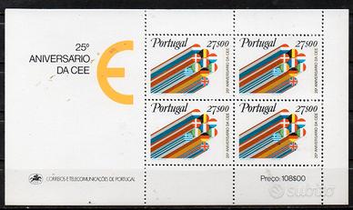 PORTOGALLO 1982 - 25° Anniversario CEE   MNH