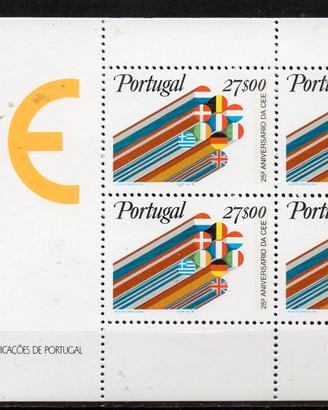PORTOGALLO 1982 - 25° Anniversario CEE   MNH