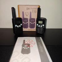 Walkie-Talkie Geonaute ONchannel 110 - Portata 5km