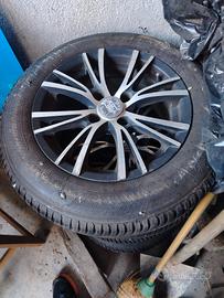 gomme da neve con cerchi in lega