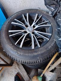 gomme da neve con cerchi in lega