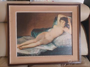 Quadro donna nuda