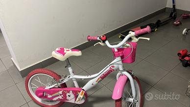 Bici bambina, taglia 16