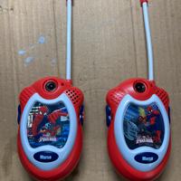 Spiderman Walkie-talkie della Marvel Originali