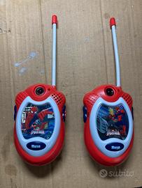 Spiderman Walkie-talkie della Marvel Originali