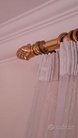 bastone per tende in ottone 