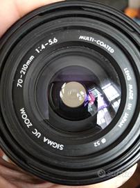 Obbiettivo Sigma  zoom 70-210 per Nikon