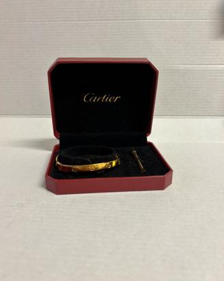Cartier replica bracciale love oro giallo