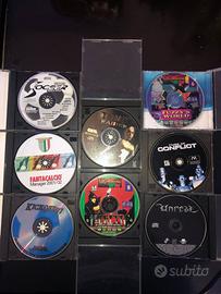 Collezione di otto giochi vintage CD ROM