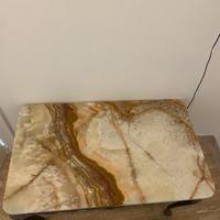 Tavolino vintage in onice