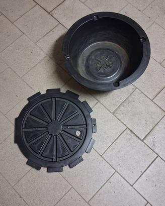 Vasca alloggio ruota scorta Mercedes 200 E