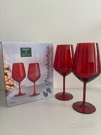 Bicchieri Calici Rosso