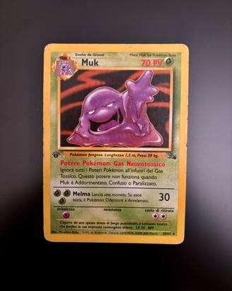 Carta Pokemon - Muk 28/62 Fossil ITA